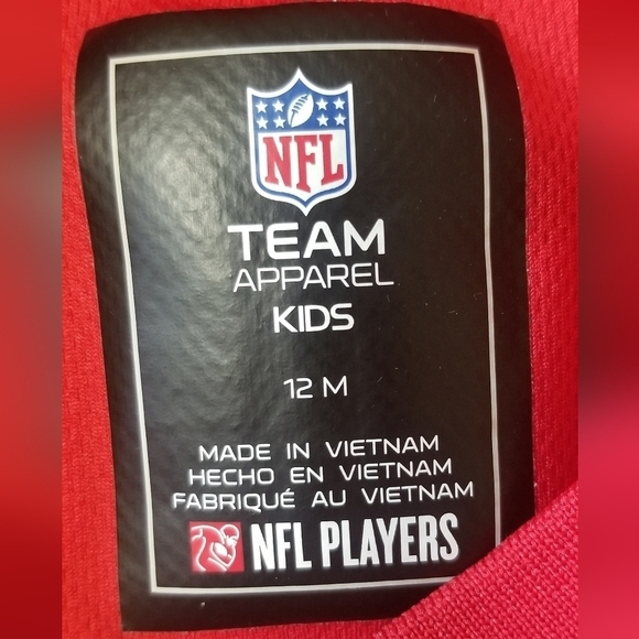 Kansas City Chiefs NFL Kids Apparel. Football Fan. Patrick Mahomes Baby Size 12M - Picture 4 of 5